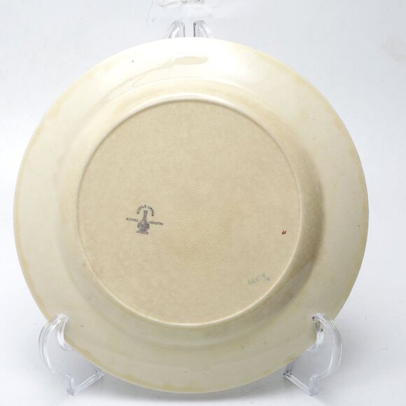 Vintage Royal Doulton Bottle Japan Decorative Plate Hand Painted England Asia - Picture 3 of 5